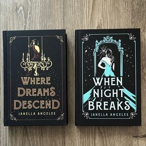 Where Dreams Descend & When Night Breaks by Janella Angeles Signed Owlcrate